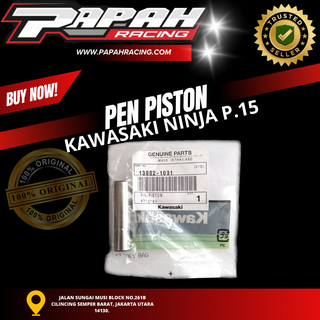 PEN PISTON KAWASAKI NINJA PEN 15